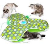 FUGODIWI chat cache-cache plume stimule l instinct de chasse et divertissement.