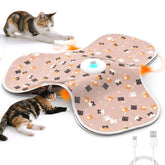 FUGODIWI intérieur avec queue plume, stimulation sensorielle pour chat.