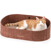 FUKUMARU grattoir-chat canape 24 pouces, espace spacieux pour le repos