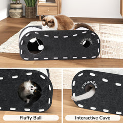 FUKUMARU tunnel-chat habitat pratique pour plusieurs chats.