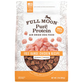 Full Moon Protéine séchée à l'air: poulet plein air, bouchées riches en protéines.