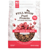 Full Moon Pure Protein, sachet 1 lb, nourriture chien boeuf élevé en ranch.