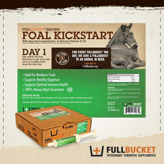 FullBucket Pâte Immunitaire - ingrédients naturels soutenant le début de vie du poulain