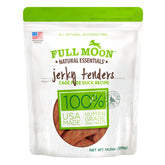 Full Moon Bâtonnets Canard Emballage : friabilité naturelle et appétence pour récompenser votre chien.