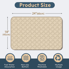 FunFurry tapis urinaire réutilisable pour chiots, pratique et hygiénique