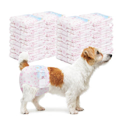 Funliying couches pour chien femelle, 90 unités, maintien sec quotidien.