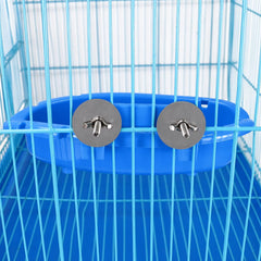 Fixation rapide FunMove sur la porte de la cage.