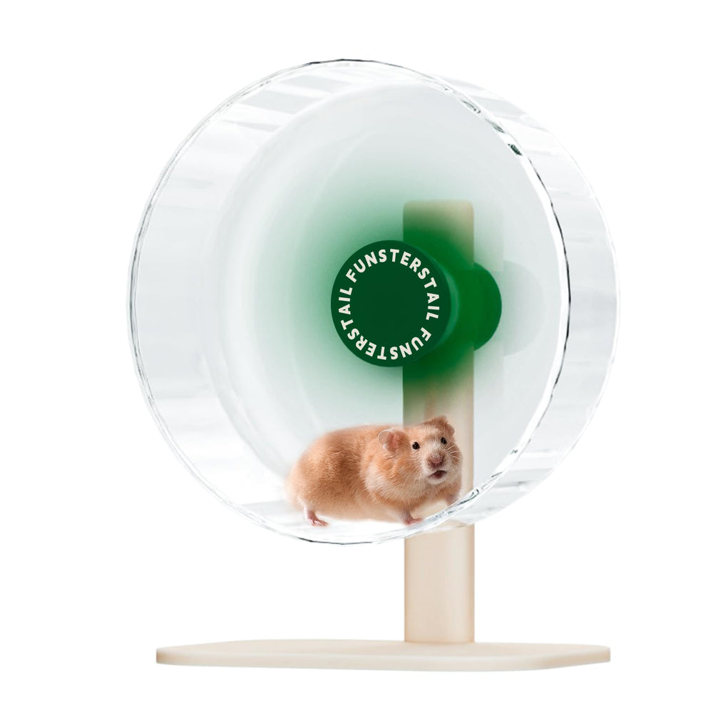FunstersTail roue silencieuse 10,4 pouces pour nuits paisibles