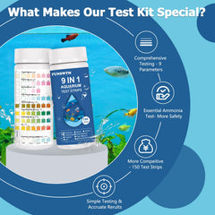 FUNSWTM test-strips boite-150: suivi prolongé de l’eau