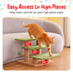Furcato balles interactives sur escalier vert – stimulation ludique