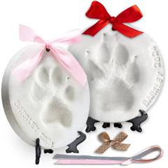 FUREVER MOMENTS empreinte-patte-chien: capture d’empreinte sans encre pour souvenir