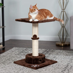 Boule peluche Furhaven pour chat, jeu interactif et distraction.