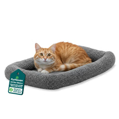 Coussin bolsters FurHaven pour petits chiens et chats, soutien durable en caisse.