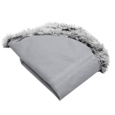 Housse Furhaven pour lit en forme de beignet, toucher doux et confort