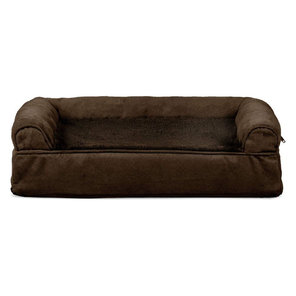 Lit Furhaven, gel-refroidissant, pour chien, aide à rester au frais pendant le repos.