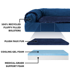 Lit Furhaven, housse lavable en machine pour un nettoyage simple.