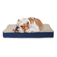 Lit Furhaven Espresso 40 x 32 x 4 pouces, idéal pour grands chiens