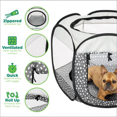 Porte latérale zippée Furhaven avec entrée pratique pour animaux.