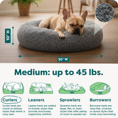 Furhaven surface en fausse fourrure longue – toucher doux et apaisant pour le chien.