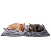 Furhaven ThermaNAP tapis autochauffant peluche gris grand chaleur naturelle pour se blottir