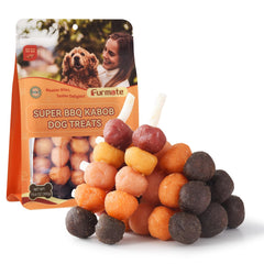 Friandises Furmate Brochettes poulet citrouille, récompense idéale pour l'entraînement.