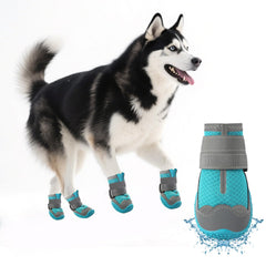Bottes Furrtripsy pour chien – avant, protection contre pavés chauds et éclats.