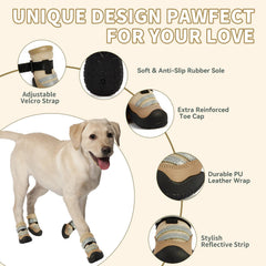 Bottes Furrtripsy avec talon renforcé et durabilité accrue sur surfaces rugueuses.