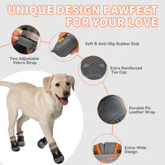 Bottes Furrtripsy avec sangles Velcro ajustables pour un maintien sûr