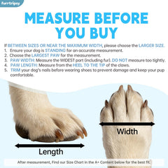 Chaussures Furrtripsy pour chien avec ouvertures perforées et respiration