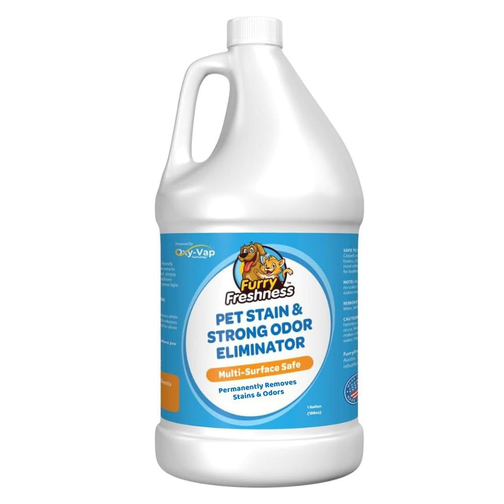 FurryFreshness, bouteille OxyVap, élimine les taches et neutralise les odeurs.