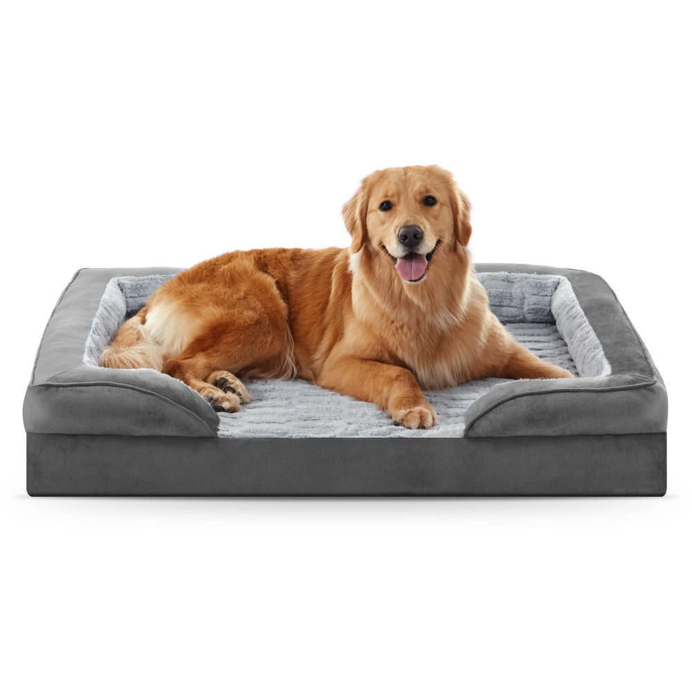 FURTIME lit chien orthopédique, vue générale, soutien des articulations.