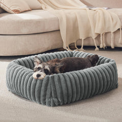 Lit orthopédique FURTIME pour petit chien avec soutien du cou.