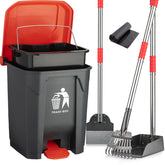 FUSBUNTY poubelle crottes 15 L avec seau amovible pour entretien pratique.