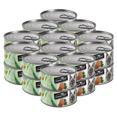 Fussie Cat Mousse Océan-Poisson-Pumpkin, texture onctueuse appréciée par les chats