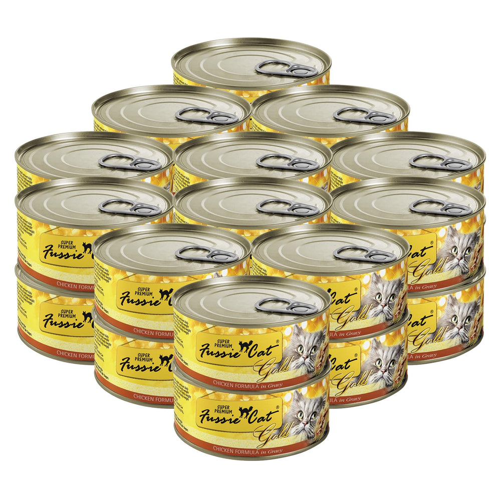 Fussie Cat – Poulet premier ingrédient, aliment appétissant et équilibré pour chats.