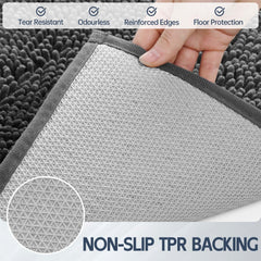 Tapis Futurwit facile à nettoyer, idéal pour aspirateur ou lavage en machine.