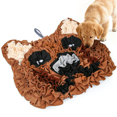 FVUUKOSIIT Snuffle Mat en action, stimule l’odorat et l’attention du chien