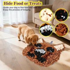 FVUUKOSIIT Snuffle Mat lavable en machine, nettoyage rapide et pratique