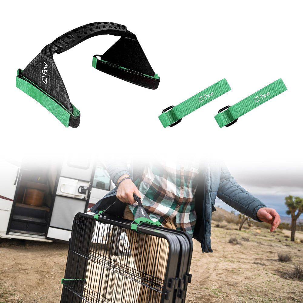 FXW Easy-Carry Sangles: poignée ergonomique pour déplacer l'enclos.