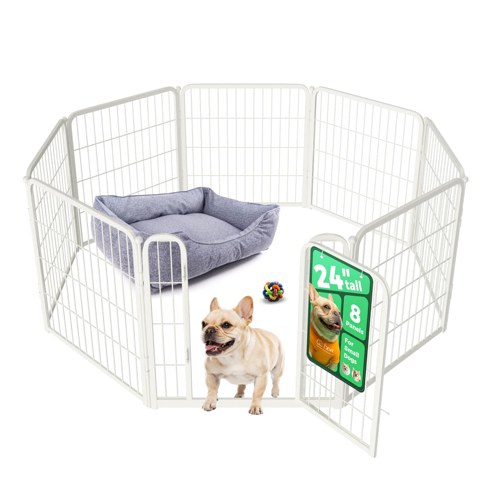 FXW Homeplus Unleashed pan intérieur 24 po, espace sûr et modulable pour chien.