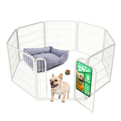 FXW Homeplus Unleashed pan intérieur 24 po, espace sûr et modulable pour chien.
