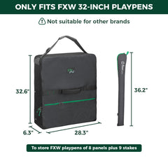 FXW poches-avant pour accessoires chien, accès rapide à gamelles et laisses