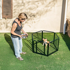 FXW Rollick porte automatique: fermeture sûre et pratique pour accéder au chenil.