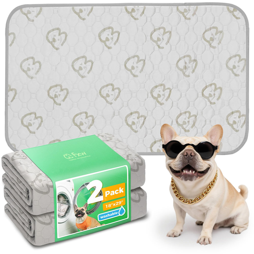 FXW tapis chien lavable 18x29 rectangle, absorption efficace pour espace propre.