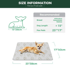 FXW tapis chienne anti-fuite avec TPU, protège sols et meubles.