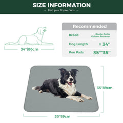 FXW Tapis-compatible-avec-cages-chien ajuste facilement dans les aires de jeu.