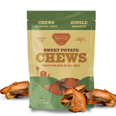 Friandises Gaines Family Farmstead patate douce 8 oz, bouchées naturelles pour chien et mâchage prolongé.