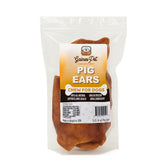 Gaines Oreilles Porc entières Lot 5, friandise naturelle pour chiens et mastication.
