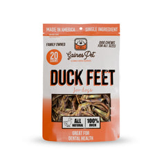 Pieds de canard Gaines pour chiens – croquant naturel pour mâcher
