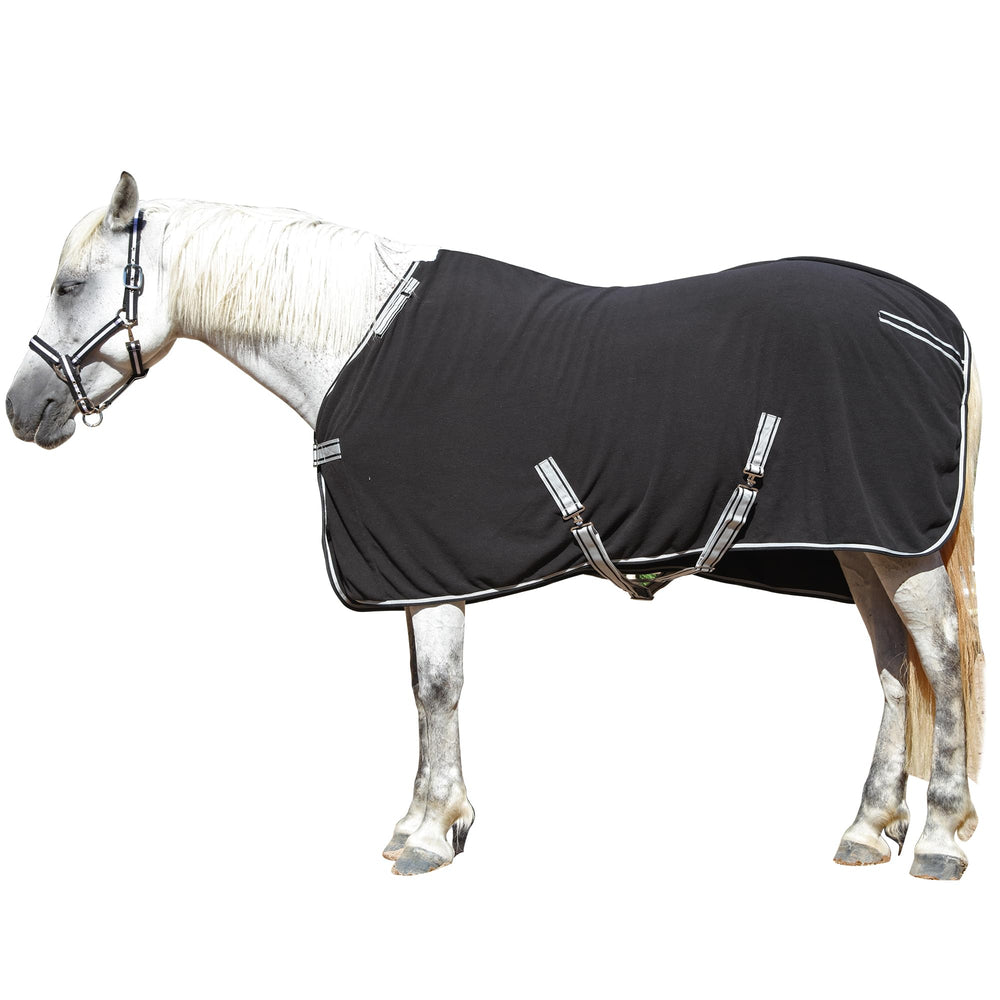 Gallopoff Fleece Cooler, texture douce et chaude après l'effort pour cheval